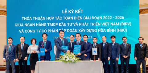 BIDV và Tập đoàn Xây dựng Hòa Bình ký kết hợp tác toàn diện - Ảnh 1. BIDV và Tập đoàn Xây dựng Hòa Bình ký kết hợp tác toàn diện - Ảnh 1.