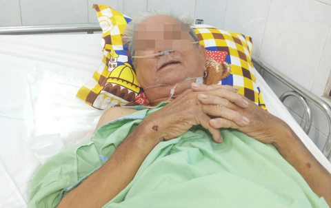 Cụ ông bị xương cá đâm thủng đại tràng - Ảnh 1. Cụ ông bị xương cá đâm thủng đại tràng - Ảnh 1.