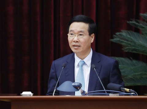 Ông Võ Văn Thưởng: Đô thị hóa là tất yếu, khách quan, là động lực quan trọng cho phát triển - Ảnh 1. Ông Võ Văn Thưởng: Đô thị hóa là tất yếu, khách quan, là động lực quan trọng cho phát triển - Ảnh 1.