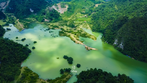 Thảo nguyên Đồng Lâm thay áo mới mùa nước nổi, đẹp như cổ tích - Ảnh 1. Thảo nguyên Đồng Lâm thay áo mới mùa nước nổi, đẹp như cổ tích - Ảnh 1.