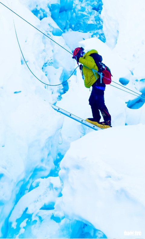 Cô gái Việt Nam chinh phục nóc nhà thế giới: Tôi hạnh phúc khi lên đỉnh Everest - Ảnh 5. Cô gái Việt Nam chinh phục nóc nhà thế giới: Tôi hạnh phúc khi lên đỉnh Everest - Ảnh 5.