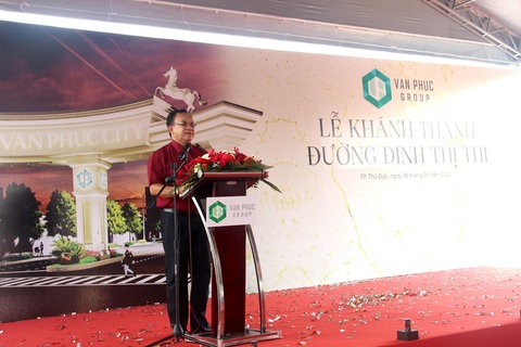 Khánh thành đường Đinh Thị Thi tại Van Phuc City - Ảnh 2. Khánh thành đường Đinh Thị Thi tại Van Phuc City - Ảnh 2.