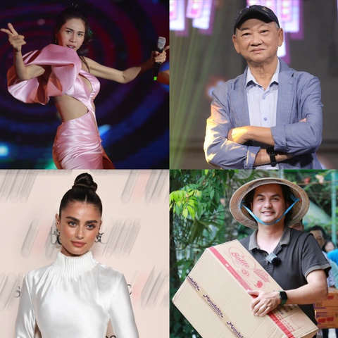 Thiên thần nội y Taylor Hill diện đầm của Công Trí; Đức Tiến thăm hỏi trẻ kém may mắn - Ảnh 1. Thiên thần nội y Taylor Hill diện đầm của Công Trí; Đức Tiến thăm hỏi trẻ kém may mắn - Ảnh 1.