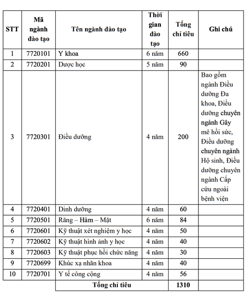 ĐH Y khoa Phạm Ngọc Thạch áp dụng tiêu chuẩn phụ: Xét điểm thi môn văn - Ảnh 2. ĐH Y khoa Phạm Ngọc Thạch áp dụng tiêu chuẩn phụ: Xét điểm thi môn văn - Ảnh 2.