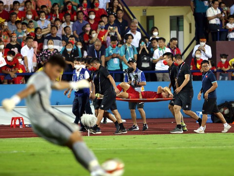 Chung kết bóng đá nam SEA Games 31: Ai đá thay Văn Xuân? - Ảnh 1. Chung kết bóng đá nam SEA Games 31: Ai đá thay Văn Xuân? - Ảnh 1.