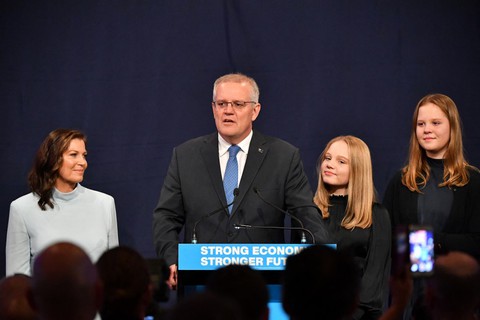 Bầu cử Úc: Đương kim Thủ tướng Úc Scott Morrison thất cử, Úc sẽ có thủ tướng mới - Ảnh 1. Bầu cử Úc: Đương kim Thủ tướng Úc Scott Morrison thất cử, Úc sẽ có thủ tướng mới - Ảnh 1.