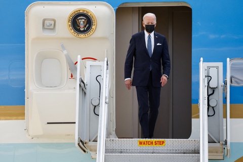 Ông Biden đến Nhật Bản, củng cố liên minh ở châu Á - Ảnh 1. Ông Biden đến Nhật Bản, củng cố liên minh ở châu Á - Ảnh 1.
