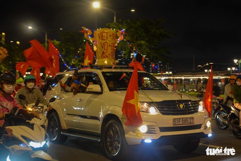 Cả nước tưng bừng mừng chiến thắng lộng lẫy của U23 Việt Nam - Ảnh 33. Cả nước tưng bừng mừng chiến thắng lộng lẫy của U23 Việt Nam - Ảnh 33.