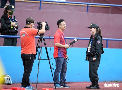 Những bóng hồng dễ thương điểm tô SEA Games 31 - Ảnh 8. Những bóng hồng dễ thương điểm tô SEA Games 31 - Ảnh 8.