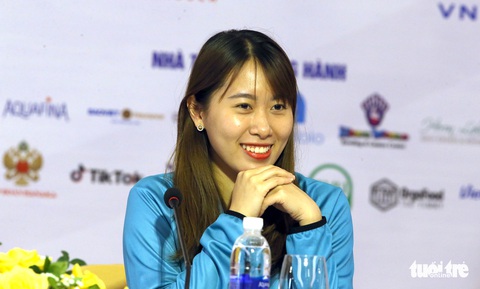 Những bóng hồng dễ thương điểm tô SEA Games 31 - Ảnh 7. Những bóng hồng dễ thương điểm tô SEA Games 31 - Ảnh 7.
