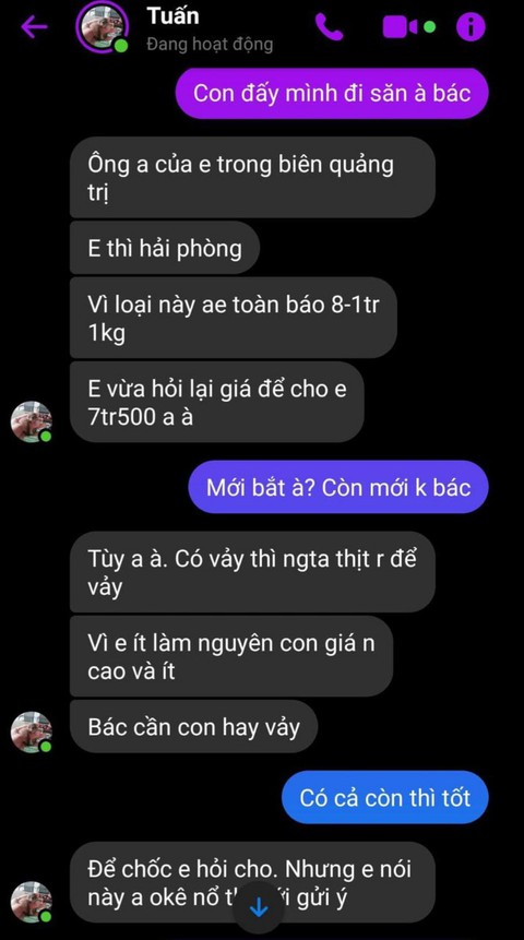 Đi chợ Đồ rừng - Kỳ 2: Ma trận buôn thú rừng trên mạng - Ảnh 4. Đi chợ Đồ rừng - Kỳ 2: Ma trận buôn thú rừng trên mạng - Ảnh 4.
