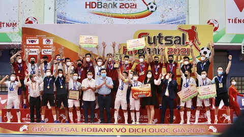 Sau nhiều năm, Giải futsal vô địch quốc gia không thi đấu tại TP.HCM - Ảnh 1. Sau nhiều năm, Giải futsal vô địch quốc gia không thi đấu tại TP.HCM - Ảnh 1.