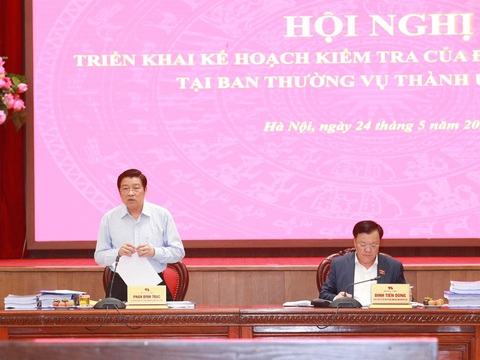 Ban Chỉ đạo trung ương về phòng, chống tham nhũng, tiêu cực kiểm tra tại Hà Nội - Ảnh 1. Ban Chỉ đạo trung ương về phòng, chống tham nhũng, tiêu cực kiểm tra tại Hà Nội - Ảnh 1.
