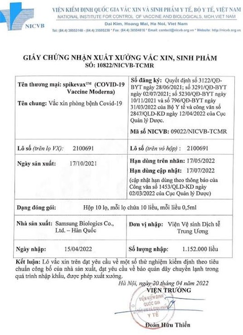 Sở Y tế TP.HCM nói gì về thông tin lô vắc xin COVID-19 đang tiêm cho học sinh hết hạn? - Ảnh 2. Sở Y tế TP.HCM nói gì về thông tin lô vắc xin COVID-19 đang tiêm cho học sinh hết hạn? - Ảnh 2.