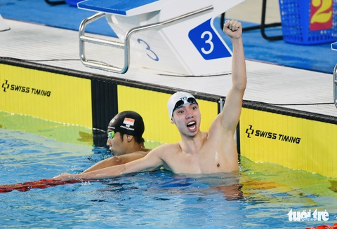 Kình ngư Huy Hoàng là vận động viên được thưởng cao nhất tại SEA Games 31 - Ảnh 1. Kình ngư Huy Hoàng là vận động viên được thưởng cao nhất tại SEA Games 31 - Ảnh 1.