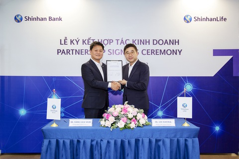 Shinhan Life Việt Nam và Ngân hàng Shinhan Việt Nam hợp tác kinh doanh bảo hiểm - Ảnh 2. Shinhan Life Việt Nam và Ngân hàng Shinhan Việt Nam hợp tác kinh doanh bảo hiểm - Ảnh 2.