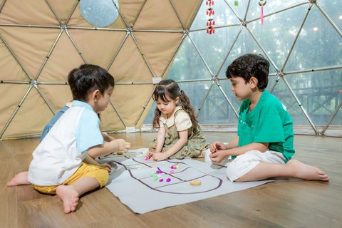 Sống ở Ecopark, trẻ có tuổi thơ gần gũi thiên nhiên - Ảnh 4. Sống ở Ecopark, trẻ có tuổi thơ gần gũi thiên nhiên - Ảnh 4.