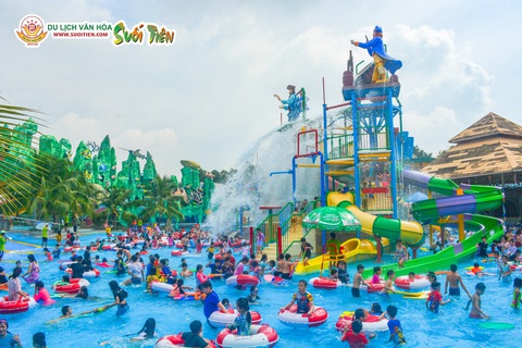 Suối Tiên thay đổi diện mạo mới sau đại dịch COVID-19 - Ảnh 5. Suối Tiên thay đổi diện mạo mới sau đại dịch COVID-19 - Ảnh 5.