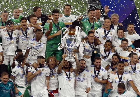 Thắng Liverpool 1-0, Real Madrid lần thứ 14 vô địch Champions League - Ảnh 1. Thắng Liverpool 1-0, Real Madrid lần thứ 14 vô địch Champions League - Ảnh 1.