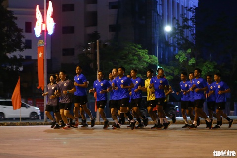 U23 Indonesia tạo thiện cảm ngày đầu tới Việt Nam - Ảnh 3. U23 Indonesia tạo thiện cảm ngày đầu tới Việt Nam - Ảnh 3.