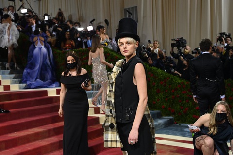 Sao chưng diện vương giả, tôn vinh lịch sử thời trang Mỹ trong Met Gala 2022 - Ảnh 6. Sao chưng diện vương giả, tôn vinh lịch sử thời trang Mỹ trong Met Gala 2022 - Ảnh 6.