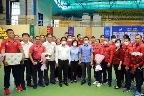 Phó thủ tướng Vũ Đức Đam kiểm tra công tác chuẩn bị SEA Games 31 tại Bắc Ninh, Bắc Giang - Ảnh 1. Phó thủ tướng Vũ Đức Đam kiểm tra công tác chuẩn bị SEA Games 31 tại Bắc Ninh, Bắc Giang - Ảnh 1.
