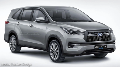 Phác họa Toyota Innova Hybrid 2023: Pha trộn Corolla Cross và Fortuner - Ảnh 6. Phác họa Toyota Innova Hybrid 2023: Pha trộn Corolla Cross và Fortuner - Ảnh 6.