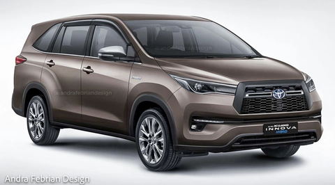 Phác họa Toyota Innova Hybrid 2023: Pha trộn Corolla Cross và Fortuner - Ảnh 7. Phác họa Toyota Innova Hybrid 2023: Pha trộn Corolla Cross và Fortuner - Ảnh 7.
