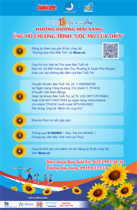Gần 1.200 người tham gia chạy bộ online ủng hộ bệnh nhi ung thư - Ảnh 2. Gần 1.200 người tham gia chạy bộ online ủng hộ bệnh nhi ung thư - Ảnh 2.