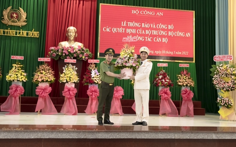 Giám đốc Công an tỉnh Lâm Đồng sang làm giám đốc Công an tỉnh Nam Định - Ảnh 1. Giám đốc Công an tỉnh Lâm Đồng sang làm giám đốc Công an tỉnh Nam Định - Ảnh 1.