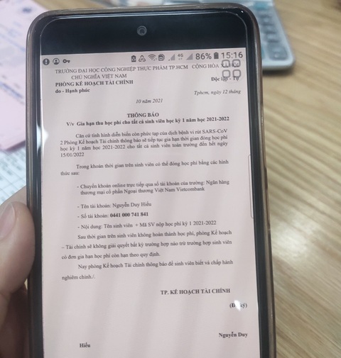 Sinh viên đại học bị lừa học phí - Ảnh 1. Sinh viên đại học bị lừa học phí - Ảnh 1.