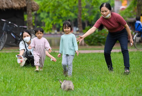 Trẻ em vui Quốc tế thiếu nhi ở đô thị triệu cây xanh - Ảnh 10. Trẻ em vui Quốc tế thiếu nhi ở đô thị triệu cây xanh - Ảnh 10.