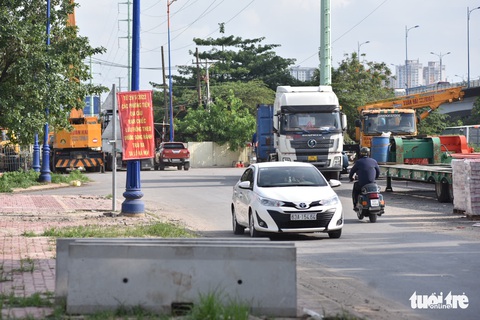 Không thay đổi phương án phân luồng giao thông tại trạm thu phí xa lộ Hà Nội - Ảnh 4. Không thay đổi phương án phân luồng giao thông tại trạm thu phí xa lộ Hà Nội - Ảnh 4.