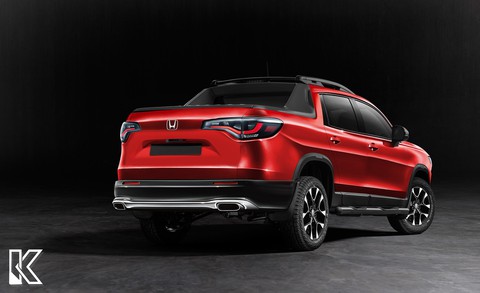 Bán tải cỡ nhỏ đầu tiên của Honda sẽ như thế nào? - Ảnh 3. Bán tải cỡ nhỏ đầu tiên của Honda sẽ như thế nào? - Ảnh 3.