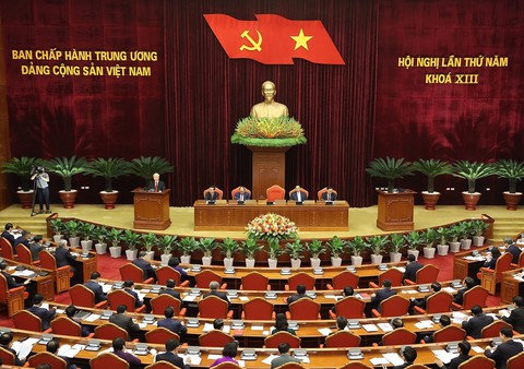 Khai mạc Hội nghị lần thứ năm Ban Chấp hành Trung ương Đảng khóa XIII - Ảnh 2. Khai mạc Hội nghị lần thứ năm Ban Chấp hành Trung ương Đảng khóa XIII - Ảnh 2.