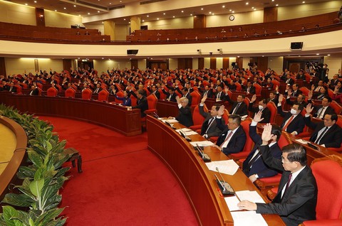 Khai mạc Hội nghị lần thứ năm Ban Chấp hành Trung ương Đảng khóa XIII - Ảnh 3. Khai mạc Hội nghị lần thứ năm Ban Chấp hành Trung ương Đảng khóa XIII - Ảnh 3.