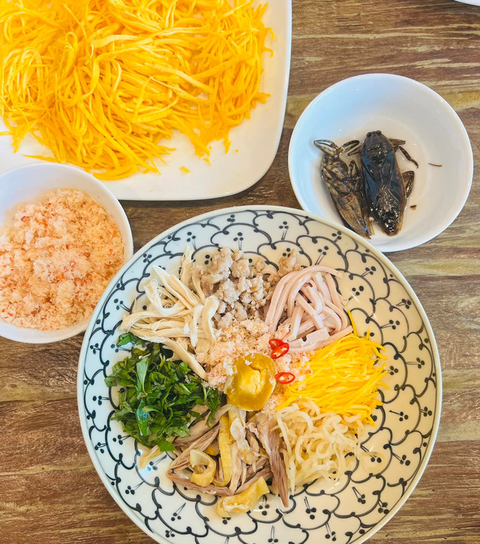 Cuối tuần nấu bún thang đúng chuẩn kiểu anh Tiến - Ảnh 3. Cuối tuần nấu bún thang đúng chuẩn kiểu anh Tiến - Ảnh 3.