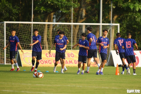 U23 Thái Lan thoải mái trước giờ đấu SEA Games 31 - Ảnh 5. U23 Thái Lan thoải mái trước giờ đấu SEA Games 31 - Ảnh 5.