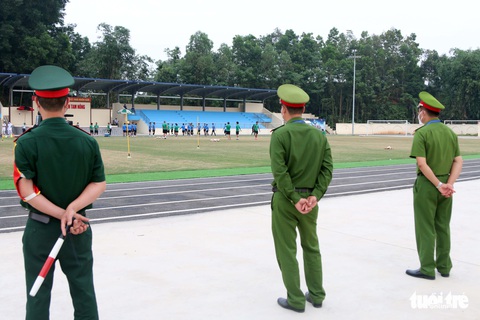 Xem đối thủ của U23 Việt Nam luyện tập trước ngày đụng độ - Ảnh 6. Xem đối thủ của U23 Việt Nam luyện tập trước ngày đụng độ - Ảnh 6.