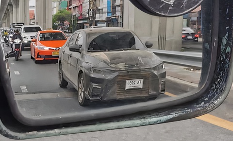Toyota Vios 2022 lộ ảnh chạy thử ở Bangkok, dự kiến ra mắt quý 3 - Ảnh 2. Toyota Vios 2022 lộ ảnh chạy thử ở Bangkok, dự kiến ra mắt quý 3 - Ảnh 2.