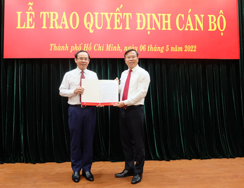 TP.HCM: Bổ nhiệm lãnh đạo Văn phòng Thành ủy, Quận ủy Bình Tân và Sở LĐ-TB&XH - Ảnh 1. TP.HCM: Bổ nhiệm lãnh đạo Văn phòng Thành ủy, Quận ủy Bình Tân và Sở LĐ-TB&XH - Ảnh 1.