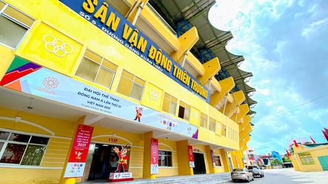 Hội cổ động viên Nam Định quyết biến sân Thiên Trường thành chảo lửa tại SEA Games 31 - Ảnh 1. Hội cổ động viên Nam Định quyết biến sân Thiên Trường thành chảo lửa tại SEA Games 31 - Ảnh 1.