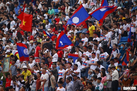Những hình ảnh trận đấu U23 Lào - U23 Singapore - Ảnh 2. Những hình ảnh trận đấu U23 Lào - U23 Singapore - Ảnh 2.