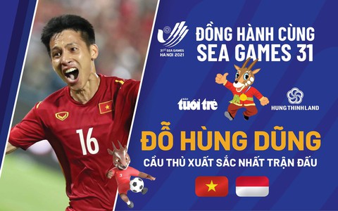 Năm bạn đọc đoạt giải khi dự đoán Hùng Dũng hay nhất trận U23 Việt Nam thắng Indonesia - Ảnh 1. Năm bạn đọc đoạt giải khi dự đoán Hùng Dũng hay nhất trận U23 Việt Nam thắng Indonesia - Ảnh 1.