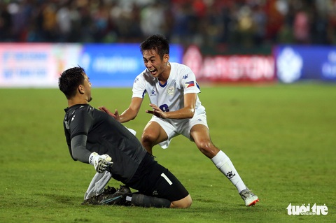 Hòa U23 Việt Nam, U23 Philippines ăn mừng như thể vô địch SEA Games - Ảnh 3. Hòa U23 Việt Nam, U23 Philippines ăn mừng như thể vô địch SEA Games - Ảnh 3.