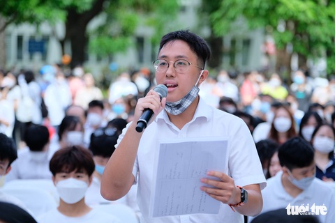 Thí sinh chọn bài thi khoa học xã hội áp đảo - Ảnh 1. Thí sinh chọn bài thi khoa học xã hội áp đảo - Ảnh 1.