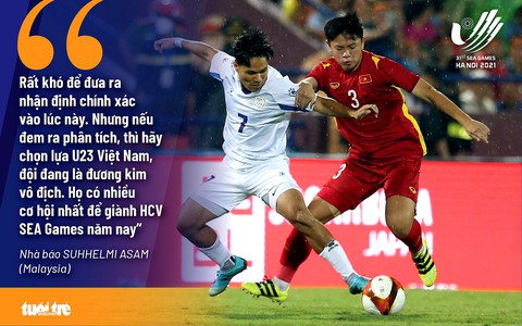 Phóng viên Malaysia dự đoán Việt Nam vô địch SEA Games, Thái Lan gặp khó - Ảnh 1. Phóng viên Malaysia dự đoán Việt Nam vô địch SEA Games, Thái Lan gặp khó - Ảnh 1.