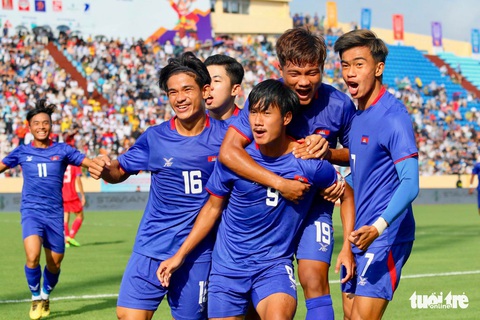 U23 Campuchia thắng tưng bừng ngày ra quân ở SEA Games 31 - Ảnh 1. U23 Campuchia thắng tưng bừng ngày ra quân ở SEA Games 31 - Ảnh 1.