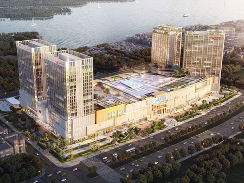 Ống luồn dây điện và phụ kiện CVL được lắp đặt tại Lotte Mall Hà Nội - Ảnh 1. Ống luồn dây điện và phụ kiện CVL được lắp đặt tại Lotte Mall Hà Nội - Ảnh 1.