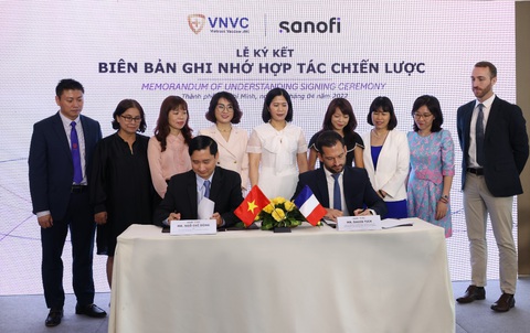 Sanofi ký hợp tác chiến lược với VNVC - Ảnh 1. Sanofi ký hợp tác chiến lược với VNVC - Ảnh 1.